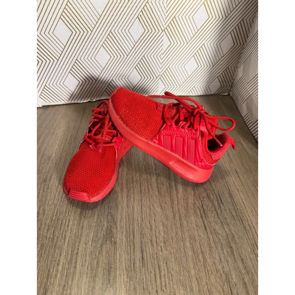 Adidas Kids Red Mesh Running Sneakers BY9881 toddler size 11